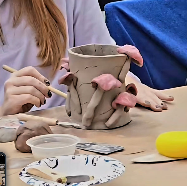 Mushroom Pot Class with AnnMarie on Nov 21st