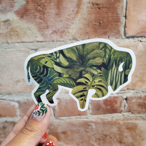 Buffalo Plant Sticker